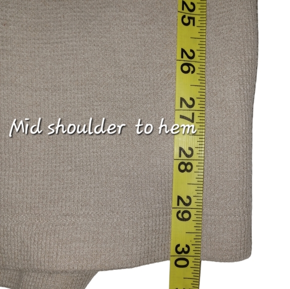 Goodfellow & Co Men's Size XXL Beige  Long Sleeve Shirt 4 Button - Picture 5 of 9